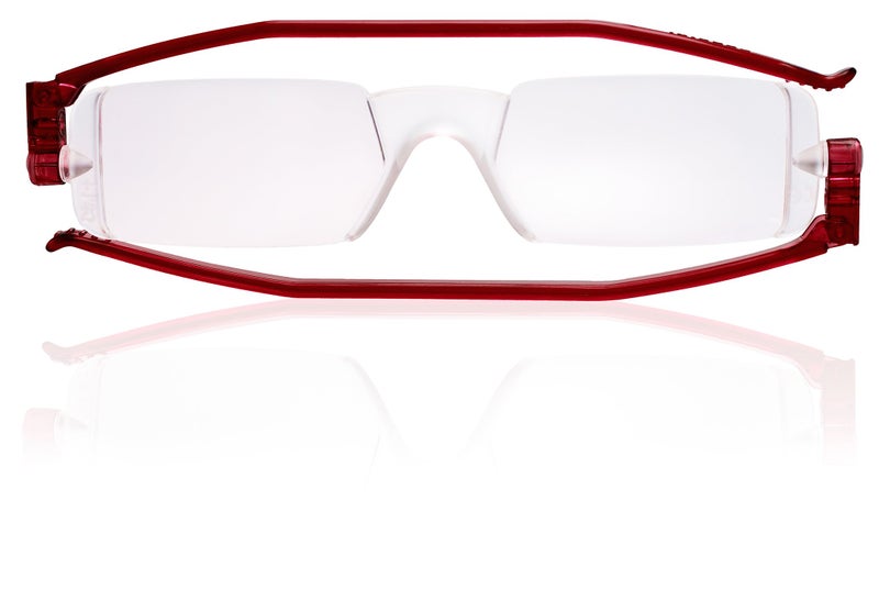 Nannini Compact One Optics 2.0 Temples Reading Glass (Red) - Image 1